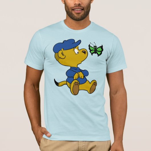 Ferald's Vlinder Groen T-shirt (Voorkant)