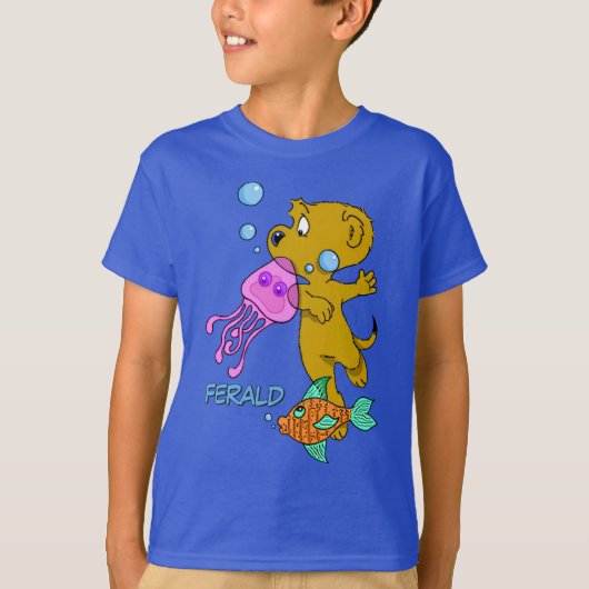 Ferald's Zwempartij T-shirt (Voorkant)