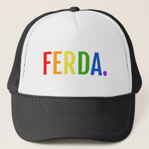 FERDA hockey letterkenny gay design Trucker Pet