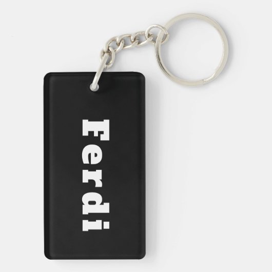 Ferdi Sleutelhanger (achterkant)