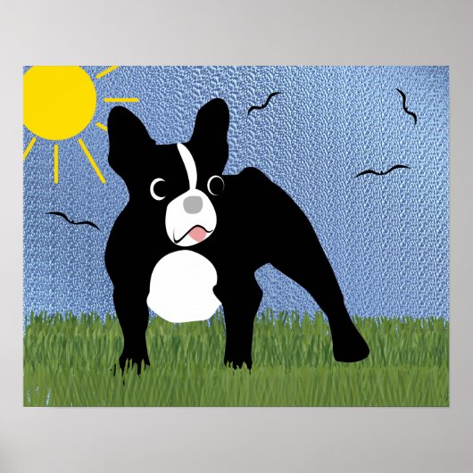 Ferdie Frenchie Poster (Voorkant)