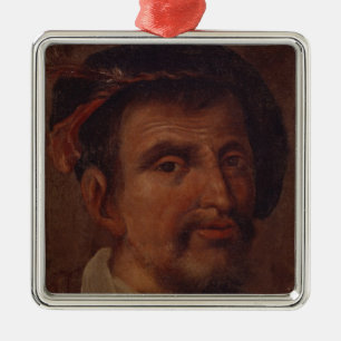 Ferdinand Columbus Metalen Ornament