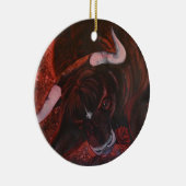 Ferdinand de stier keramisch ornament (Rechts)