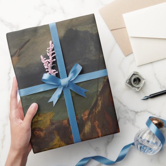 Ferdinand Delacroix Christus op het Zee van Galile Cadeaupapier (Geschenken)