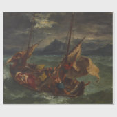 Ferdinand Delacroix Christus op het Zee van Galile Cadeaupapier (Vlak)