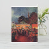 Ferdinand du Puigaudeau - Carnival te Night in Le Kaart (Staand voorkant)