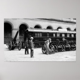 Ferdinand Foch Railroad Car - WWI Armistice Poster