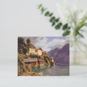 Ferdinand Georg Waldmüller: Hallstatt Briefkaart (Staand voorkant)