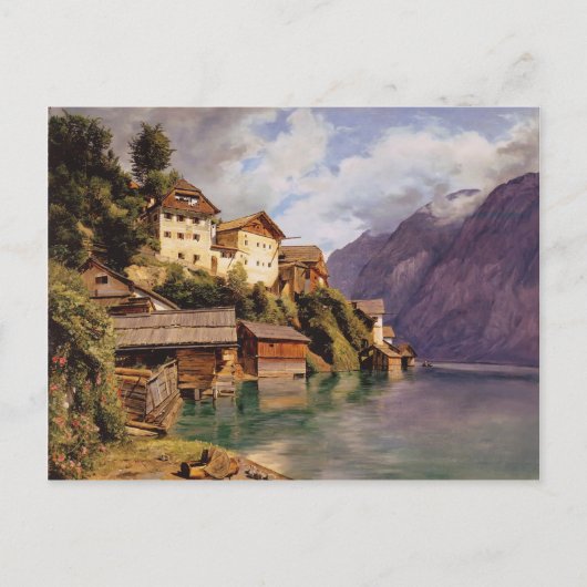 Ferdinand Georg Waldmüller: Hallstatt Briefkaart (Voorkant)