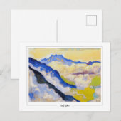 Ferdinand Hodler #168 - Kunstkaart Briefkaart (Voorkant / Achterkant)