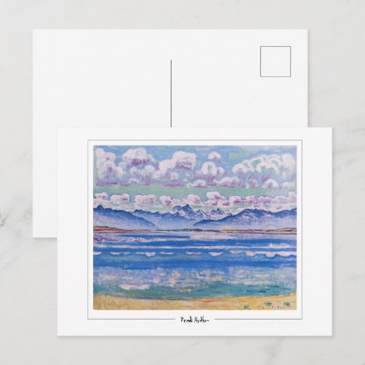 Ferdinand Hodler #230 - Kunstmatig Briefkaart (Voorkant / Achterkant)