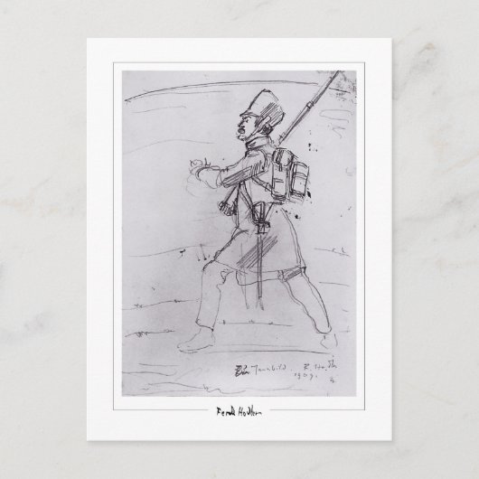 Ferdinand Hodler #233 - Kunstmatig Briefkaart (Voorkant)