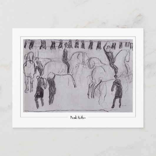 Ferdinand Hodler #257 - Kunstmatig Briefkaart (Voorkant)