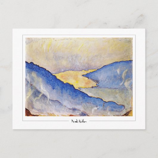 Ferdinand Hodler #54 - Kunstmatig Briefkaart (Voorkant)