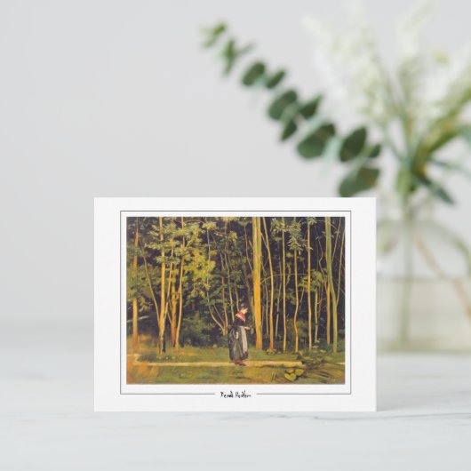 Ferdinand Hodler #88 - Kunstmatig Briefkaart (Staand voorkant)