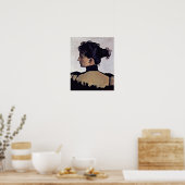 Ferdinand Hodler - Berthe Jacques echtgenote van k Poster (Keuken)