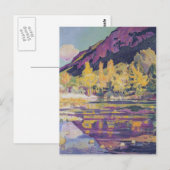 Ferdinand Hodler- bij de voet van Petit Saleve Briefkaart (Voorkant / Achterkant)