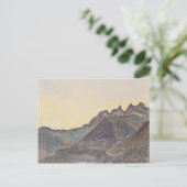 Ferdinand Hodler - Dents du Midi Briefkaart (Staand voorkant)