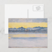 Ferdinand Hodler- Lake Genève met Mont Blanc Briefkaart (Voorkant / Achterkant)