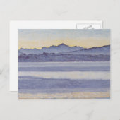 Ferdinand Hodler- Lake Genève met Mont Blanc Briefkaart (Voorkant / Achterkant)