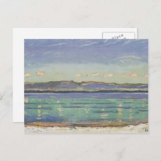 Ferdinand Hodler- Landschap met ritme Briefkaart (Voorkant / Achterkant)