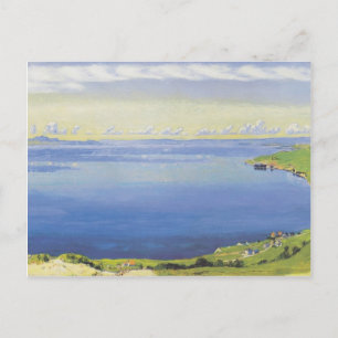 Ferdinand Hodler- meer Genève uit Chexbres Briefkaart