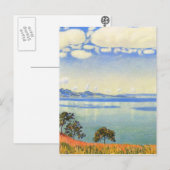 Ferdinand Hodler - Meer van Genève uit Chexbres Briefkaart (Voorkant / Achterkant)