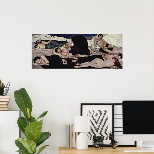 Ferdinand Hodler - Night Poster (Thuiskantoor)