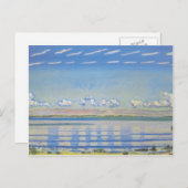 Ferdinand Hodler-Rhythmic landschap op het meer va Briefkaart (Voorkant / Achterkant)