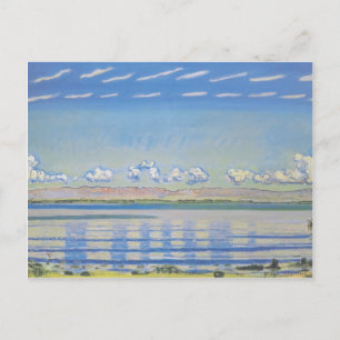 Ferdinand Hodler-Rhythmic landschap op het meer va Briefkaart
