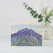 Ferdinand Hodler- Schynige bord Briefkaart (Staand voorkant)