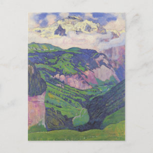 Ferdinand Hodler- The Lady of the Isenfluh Briefkaart