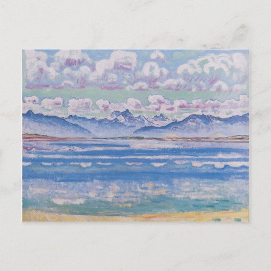 Ferdinand Hodler- Weisshorn van Montana Briefkaart (Voorkant)