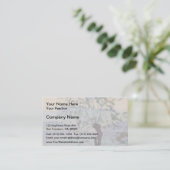 Ferdinand Hodler- Willow-boom door het meer Visitekaartje (Staand voorkant)