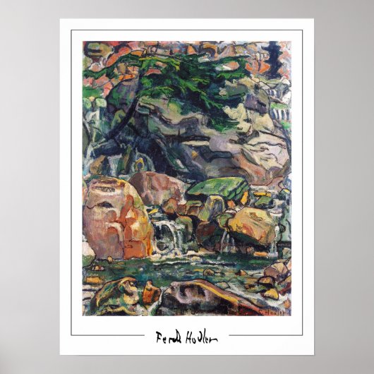 Ferdinand Hodler Zedign Art Poster #1 (Voorkant)