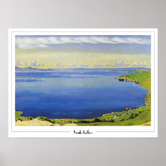 Ferdinand Hodler Zedign Art Poster #120 (Voorkant)