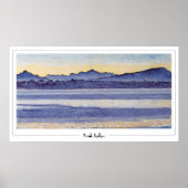 Ferdinand Hodler Zedign Art Poster #166 (Voorkant)