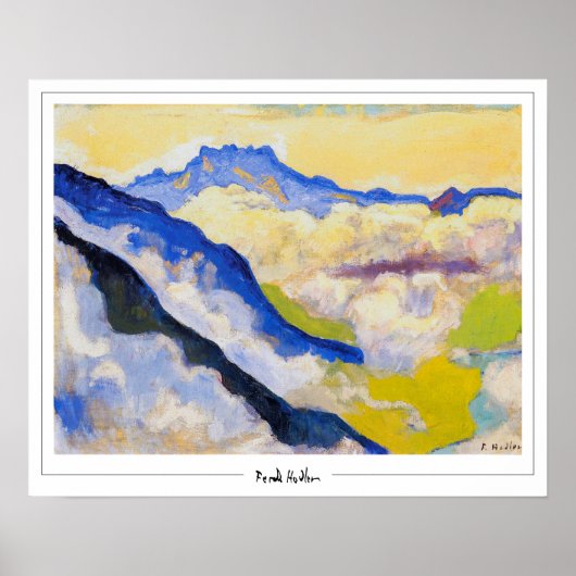 Ferdinand Hodler Zedign Art Poster #168 (Voorkant)
