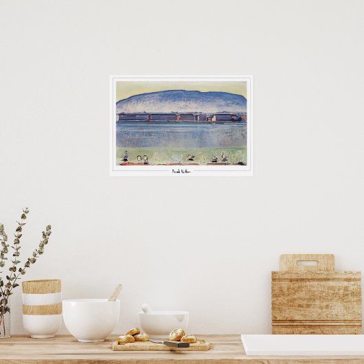 Ferdinand Hodler Zedign Art Poster #179 (Keuken)