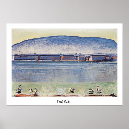 Ferdinand Hodler Zedign Art Poster #179 (Voorkant)