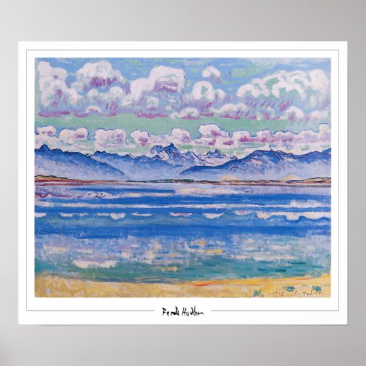 Ferdinand Hodler Zedign Art Poster #230 (Voorkant)