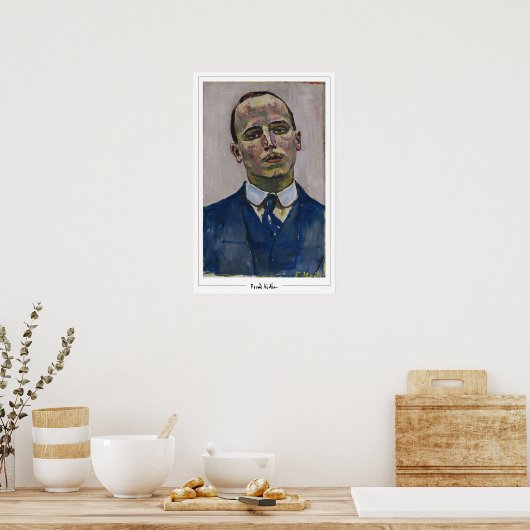 Ferdinand Hodler Zedign Art Poster #254 (Keuken)