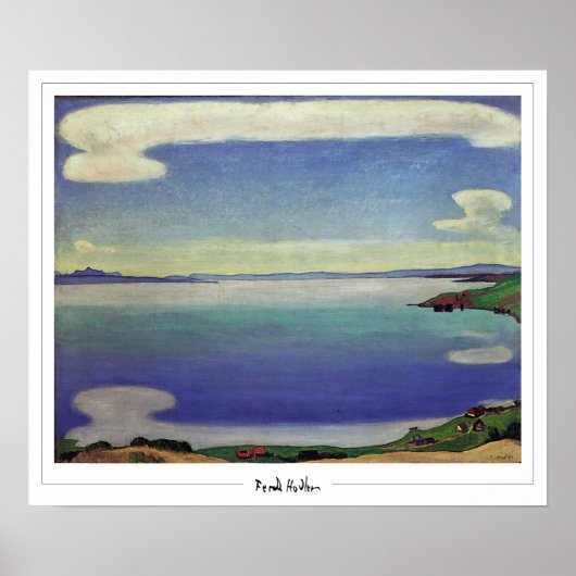 Ferdinand Hodler Zedign Art Poster #29 (Voorkant)