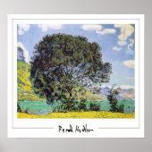 Ferdinand Hodler Zedign Art Poster #3 (Voorkant)