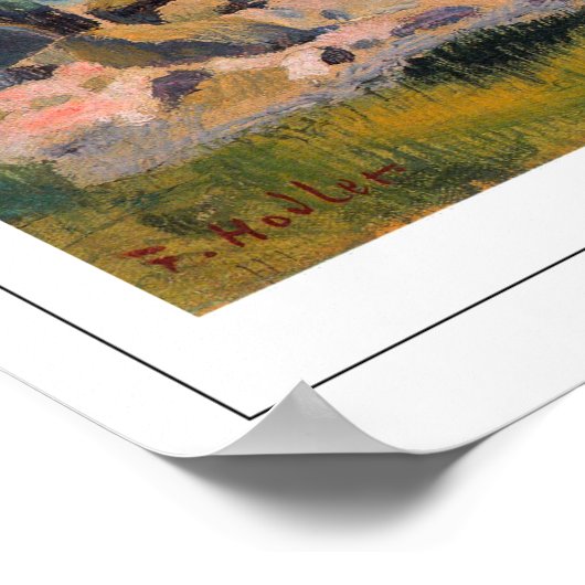 Ferdinand Hodler Zedign Art Poster #52 (Hoek)