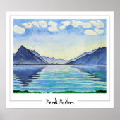 Ferdinand Hodler Zedign Art Poster #62 (Voorkant)