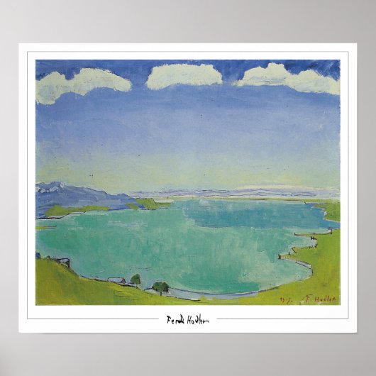 Ferdinand Hodler Zedign Art Poster #83 (Voorkant)