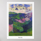 Ferdinand Hodler Zedign Art Poster #89 (Voorkant)