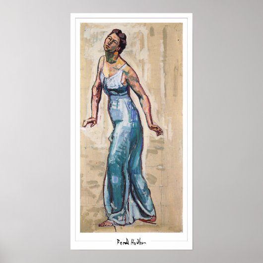 Ferdinand Hodler Zedign Kunstposter #153 Poster (Voorkant)