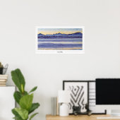Ferdinand Hodler Zedign Kunstposter #166 Poster (Thuiskantoor)
